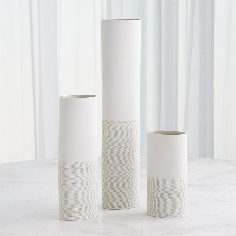 Dash Vase-Grey-Med