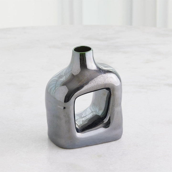 Porto Vase-Reactive Silver