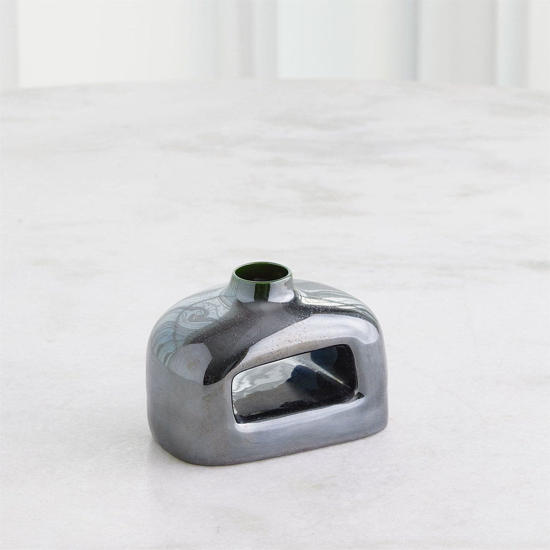 Porto Vase-Reactive Silver