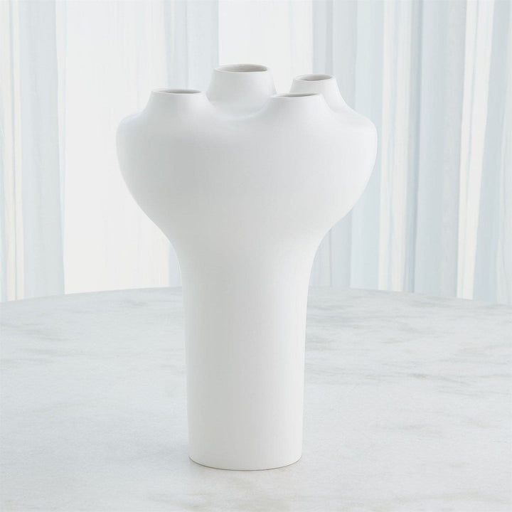 Geyser Vase-Global Views-GVSA-7.10649-VasesLg-White-3-France and Son