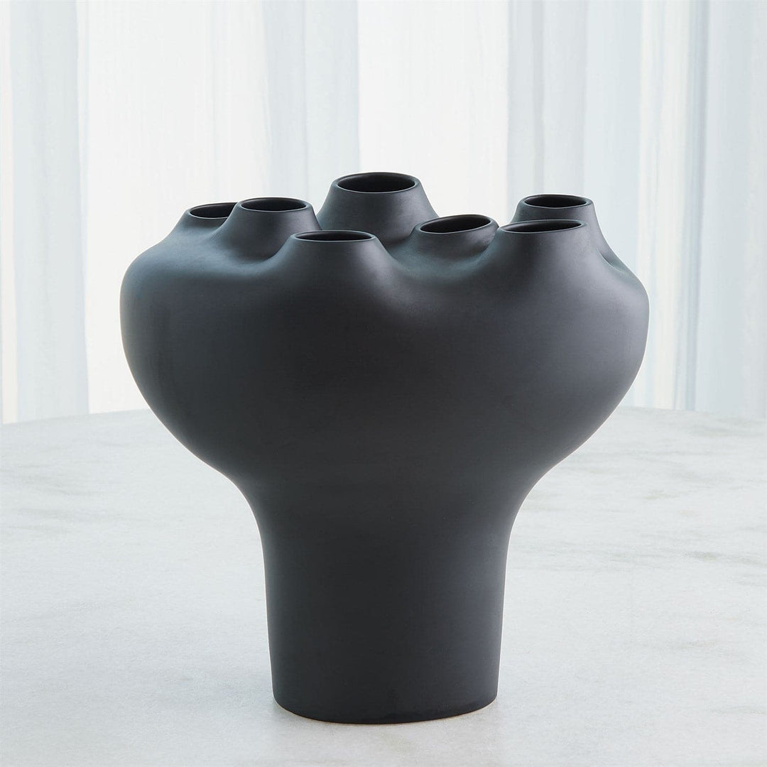 Geyser Vase-Global Views-GVSA-7.10653-VasesSm-Black-9-France and Son