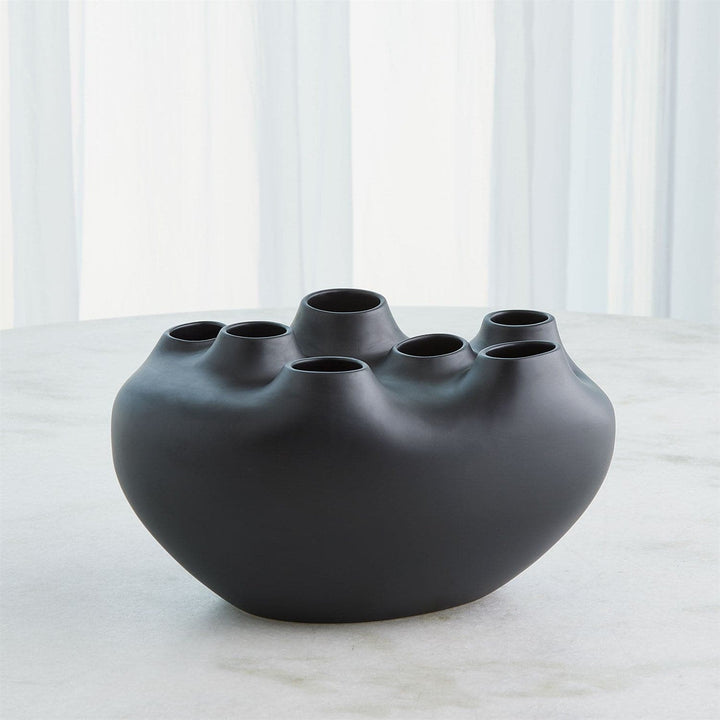 Geyser Vase-Global Views-GVSA-7.10654-VasesSquat-Black-10-France and Son