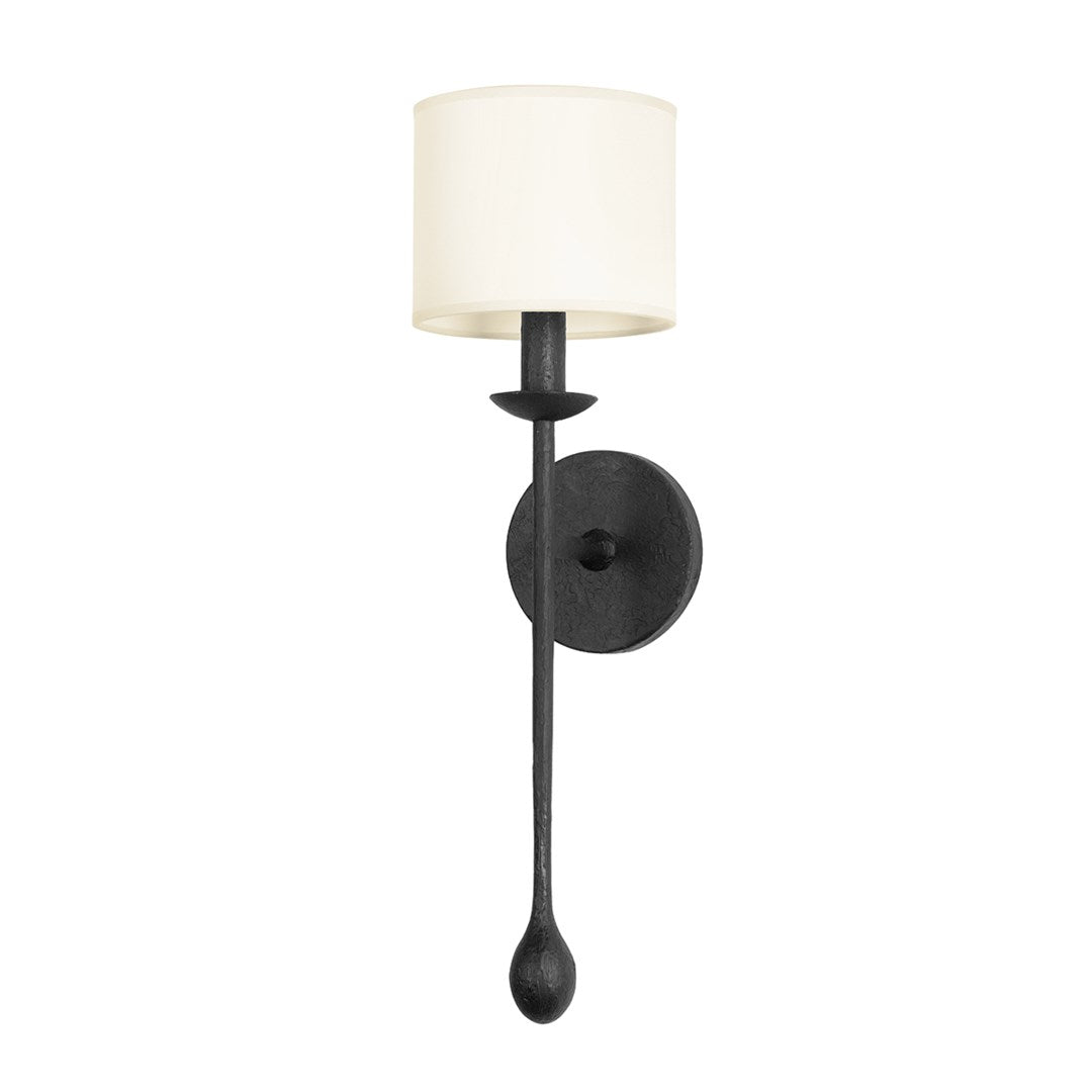 Osmond Wall Sconce-Troy Lighting-TROY-B9721-BI-Outdoor Wall SconcesBlack Iron-1-France and Son