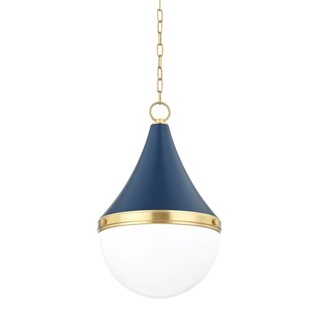 Ciara Pendant-Mitzi-HVL-H787701L-AGB/SNY-PendantsSoft Navy-Large-2-France and Son