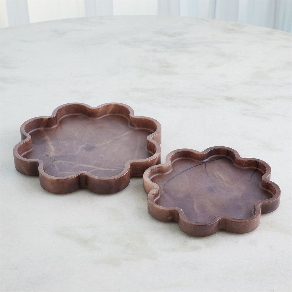 Serveware: Trays Cumulus Alabaster Tray-Chocolate-Sm