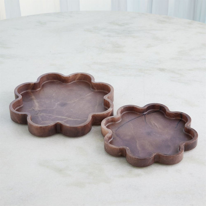 Serveware: Trays Cumulus Alabaster Tray-Chocolate-Sm