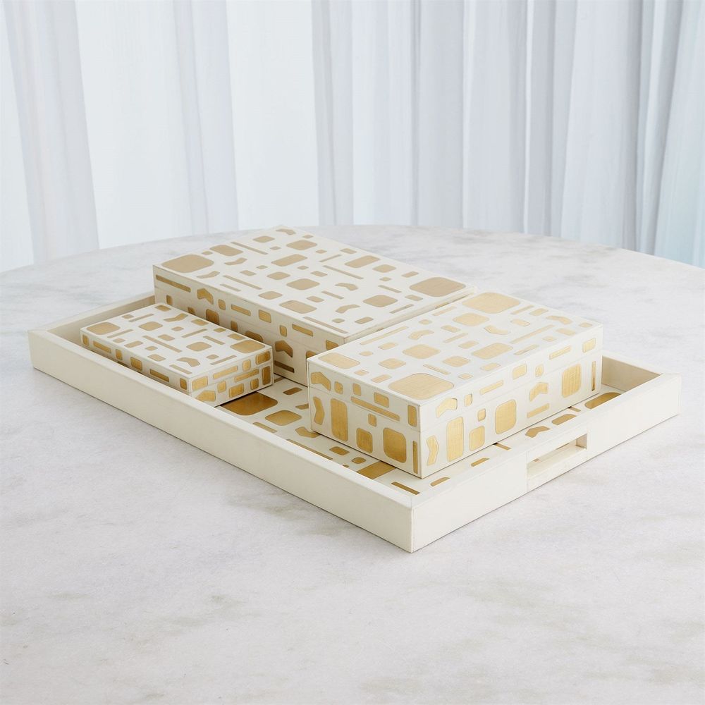 Boxes Brass Jali Box-Lg