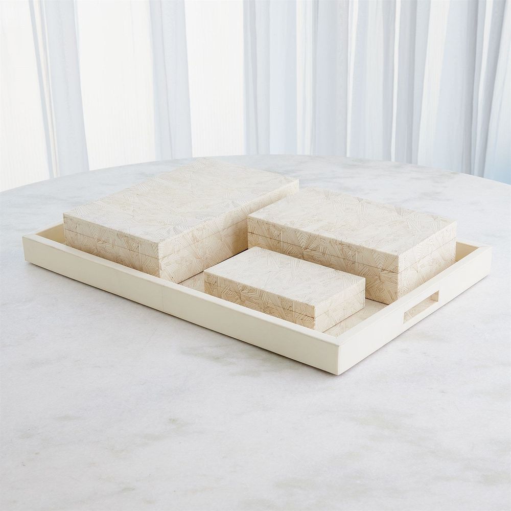 Searchlight Tray-Ivory