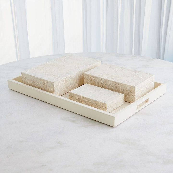Searchlight Tray-Ivory