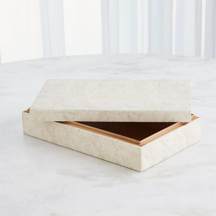Searchlight Box-Ivory-Lg