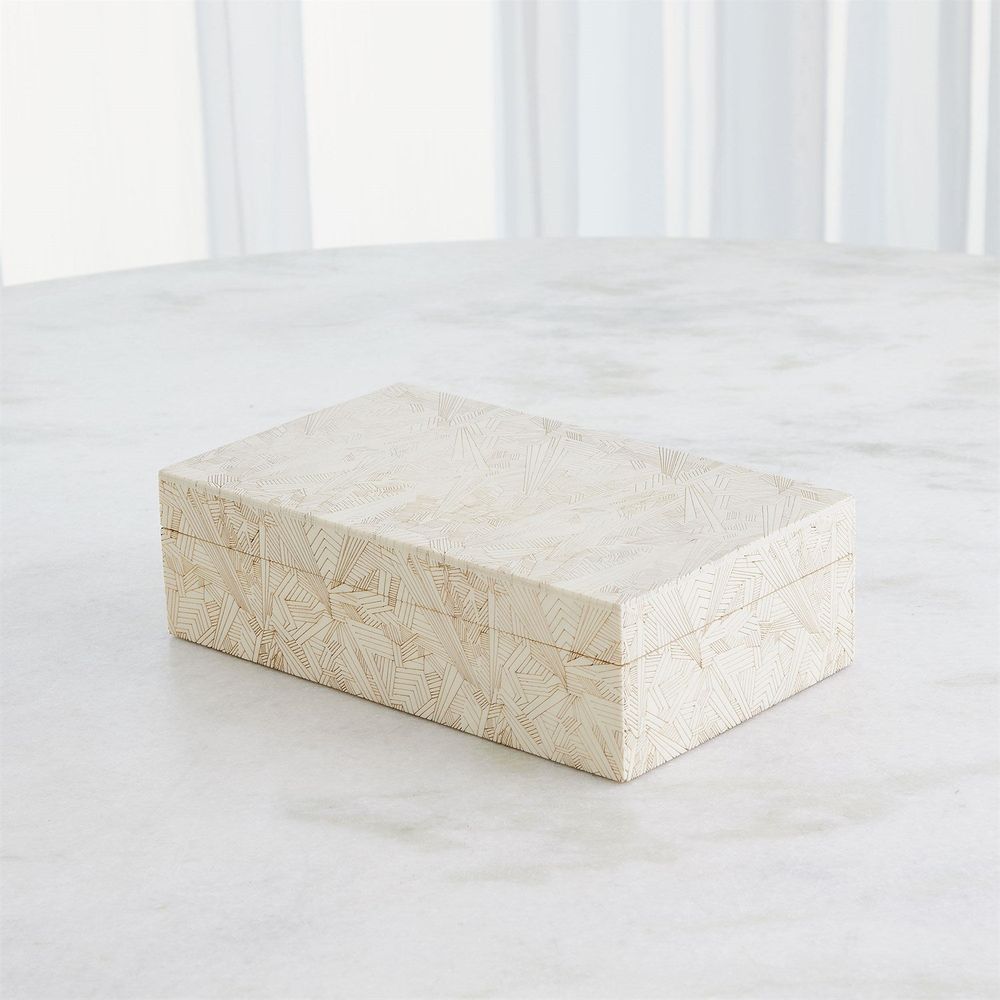 Searchlight Box-Ivory-Med