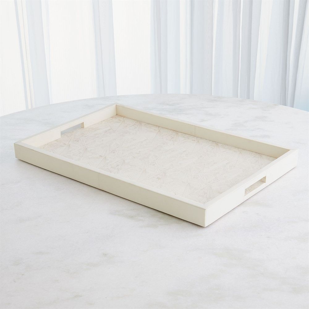 Searchlight Tray-Ivory