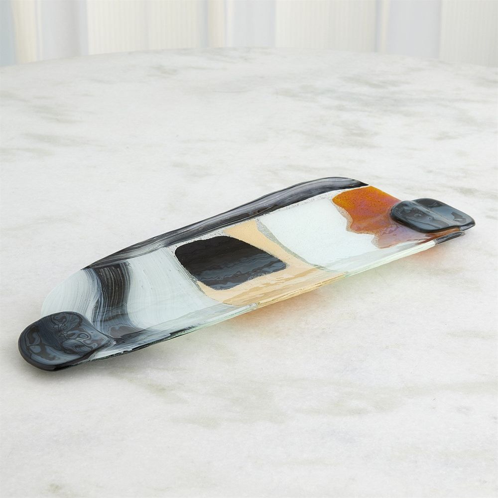 Cashmere Glass Charger-Sm
