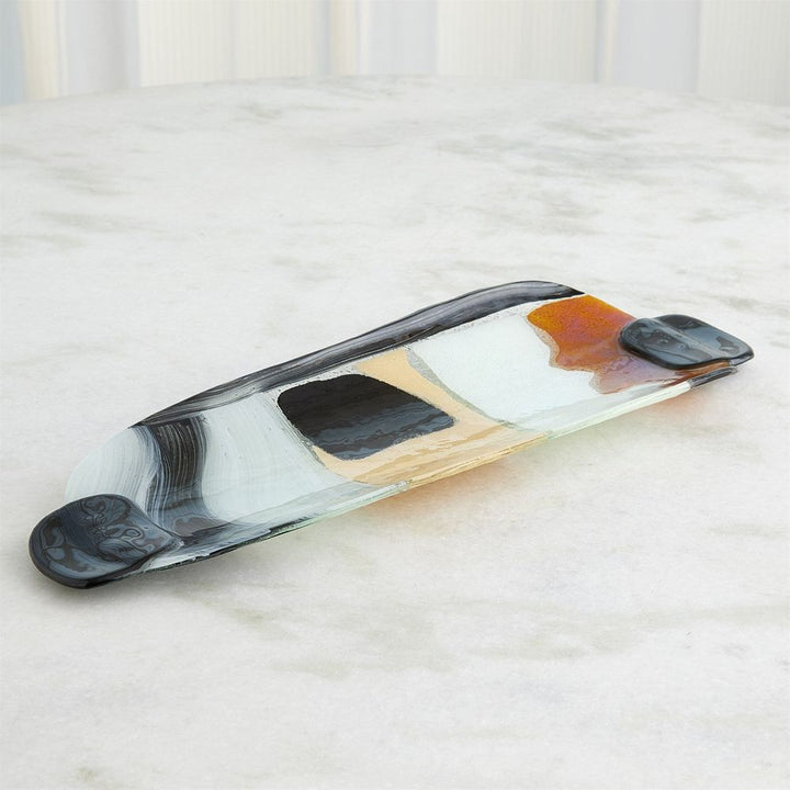 Cashmere Glass Charger-Sm