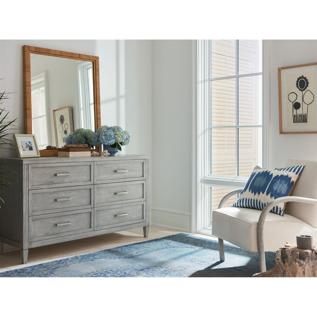 Escape-Coastal Living Home Collection - Long Key Mirror-Universal Furniture-UNIV-83305M-Mirrors-3-France and Son