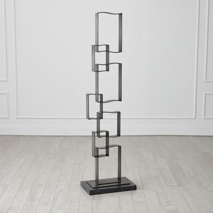 Decorative Objects Bent Square Sculpture