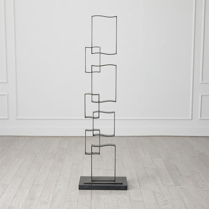 Bent Square Sculpture
