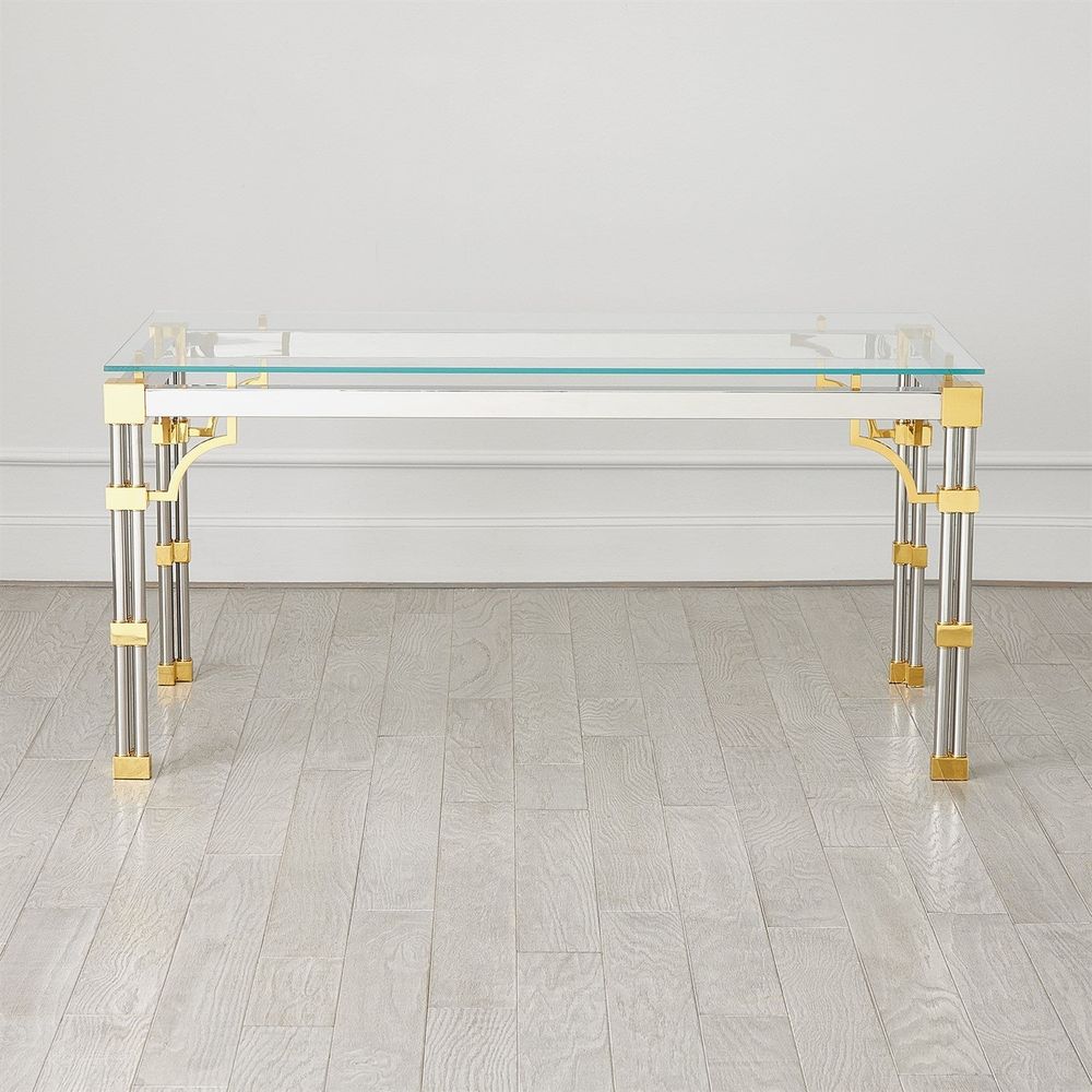 Desks Tri-Column Library Table