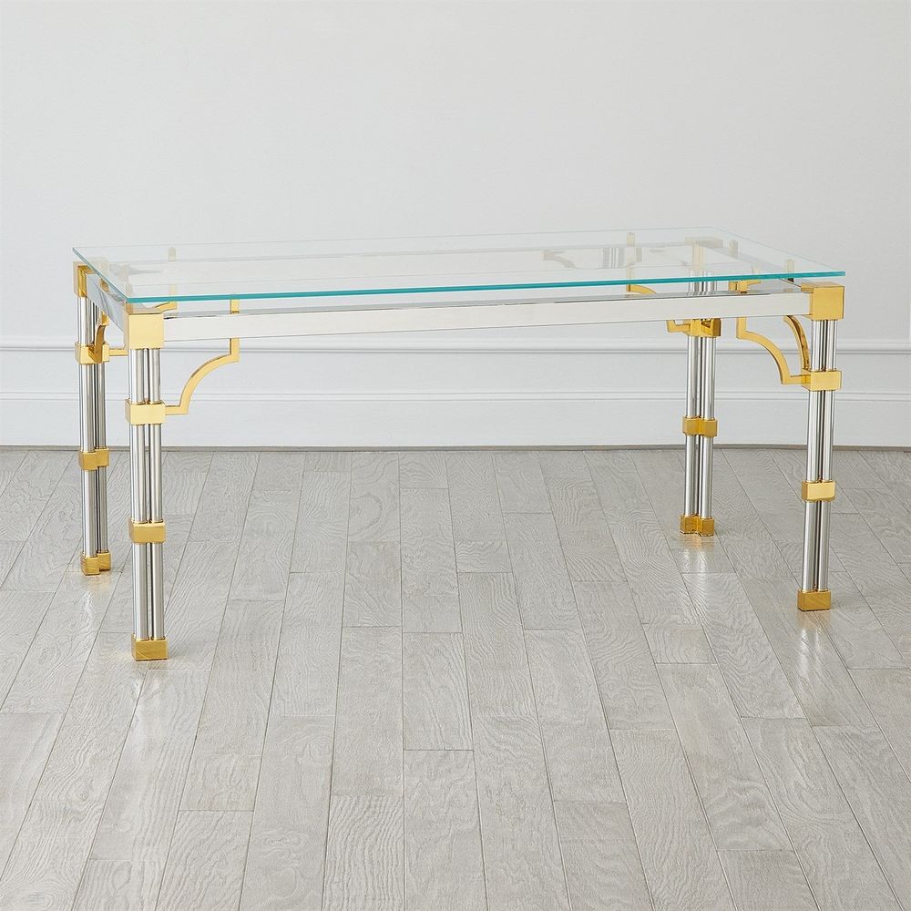 Desks Tri-Column Library Table