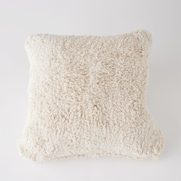 Pillows Cotton Woven Pillow-Ivory