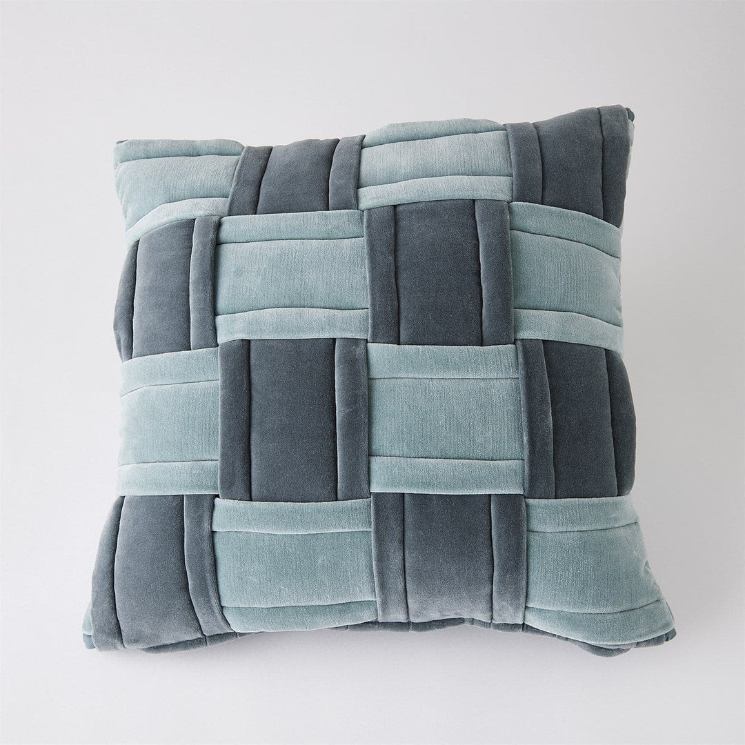 Woven Pillow-Global Views-GVSA-7.91700-PillowsBluish Grey-12-France and Son