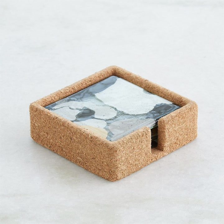 Fused Floral Charger-Neutral-Lg
