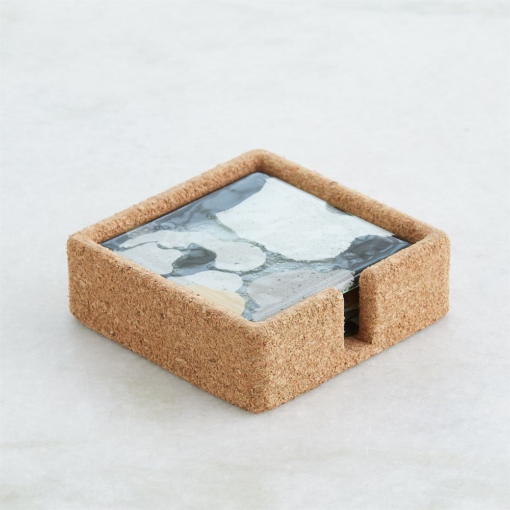 Serveware: Chargers & Server Plates Fused Floral Charger-Neutral-Lg