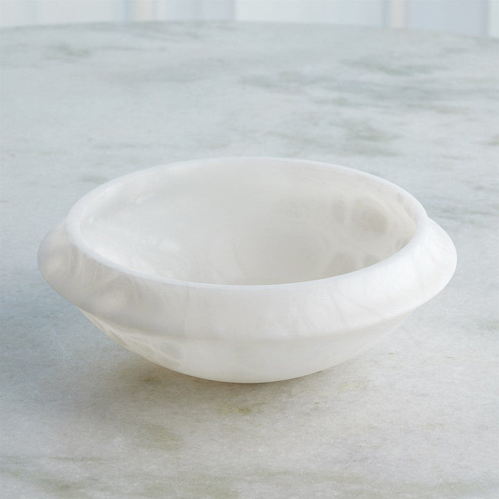 Cove Edge Alabaster Bowl