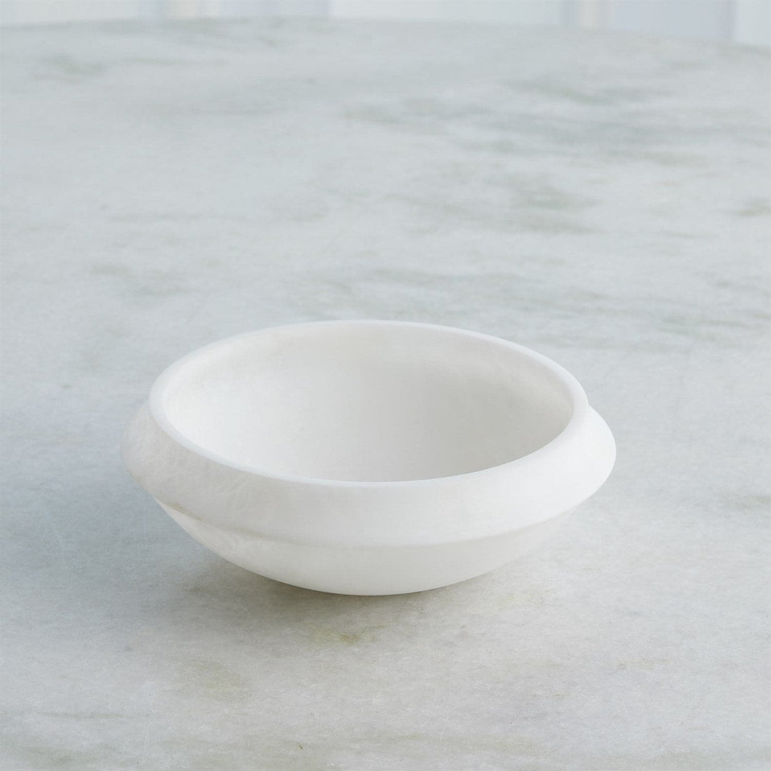 Cove Edge Alabaster Bowl