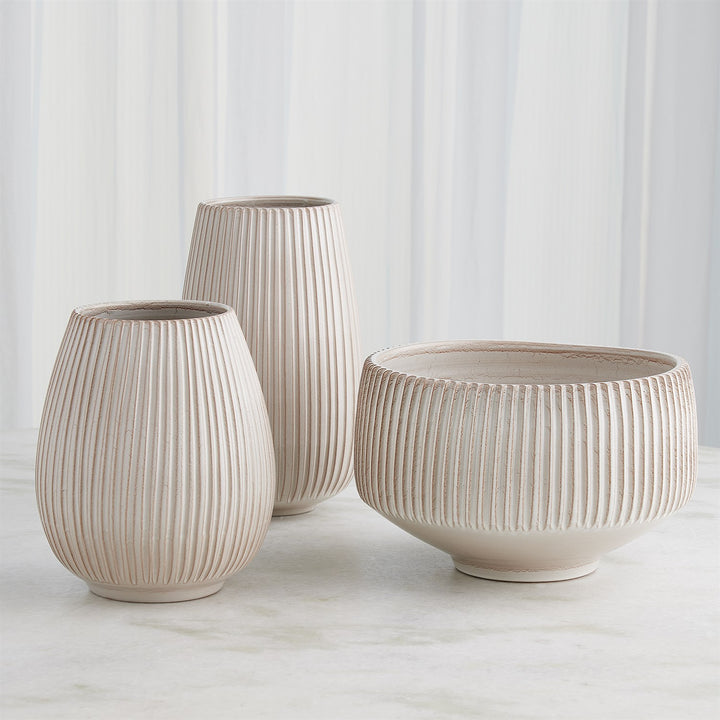 Vertical Ribbed Bowl