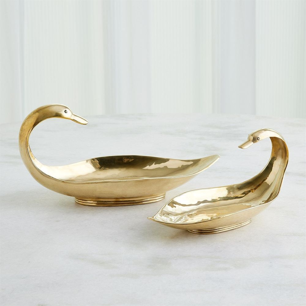 Bowls Duck Bowl-Polished Brass-Sm
