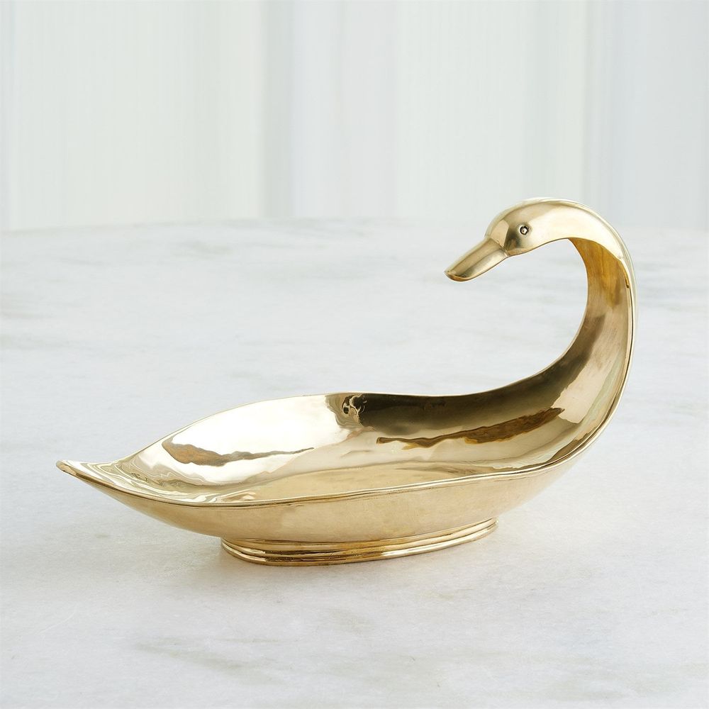 Bowls Duck Bowl-Polished Brass-Sm