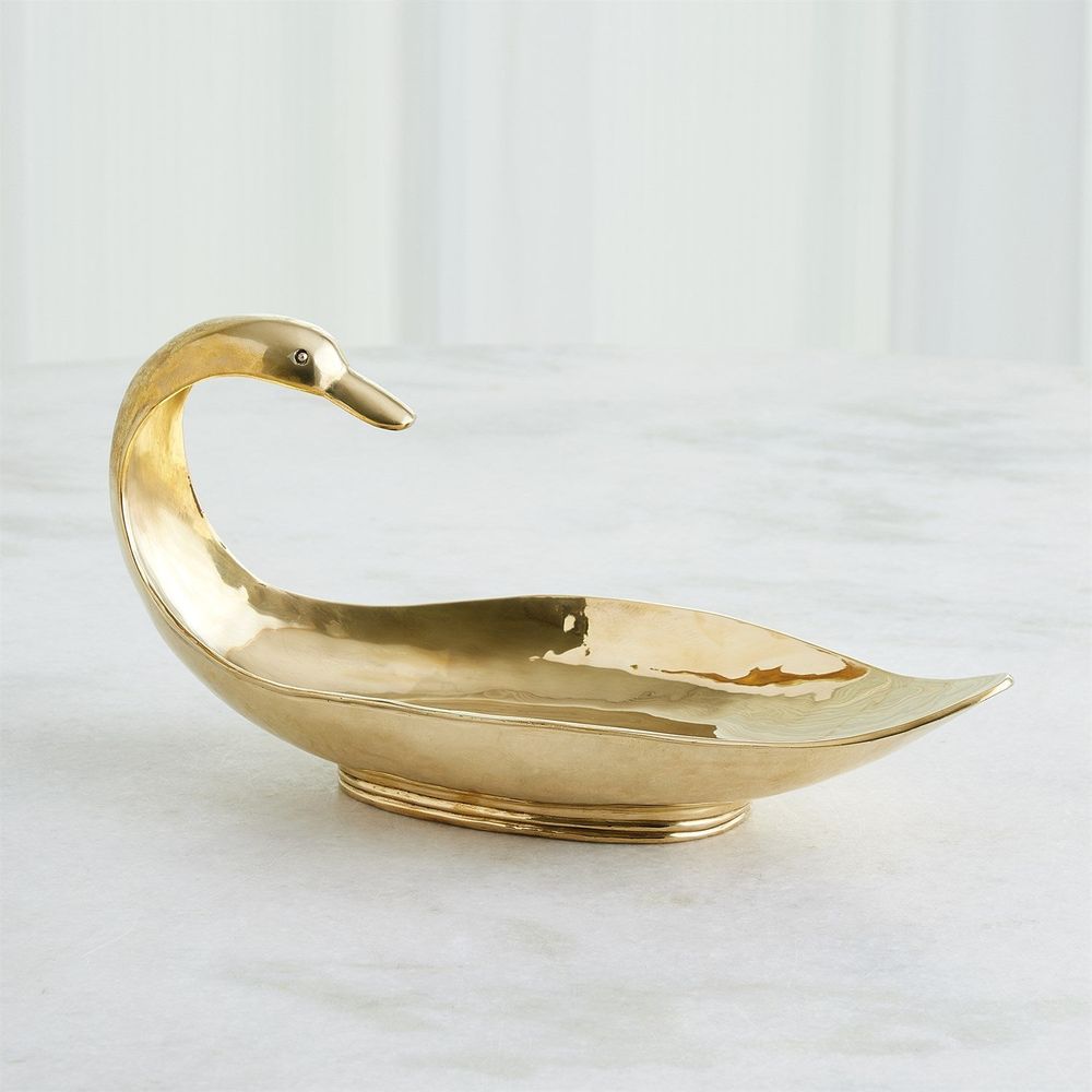 Bowls Duck Bowl-Polished Brass-Sm