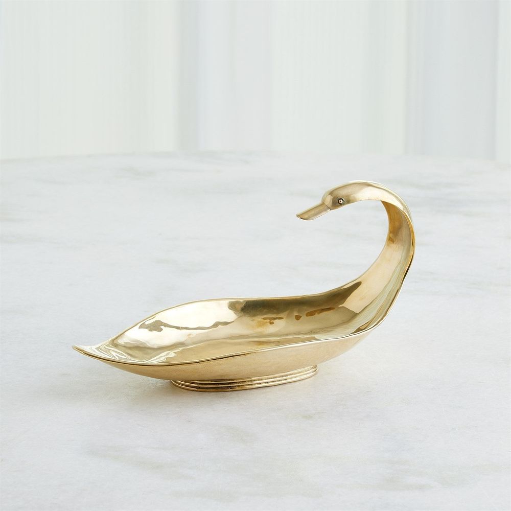 Duck Bowl-Polished Brass-Sm