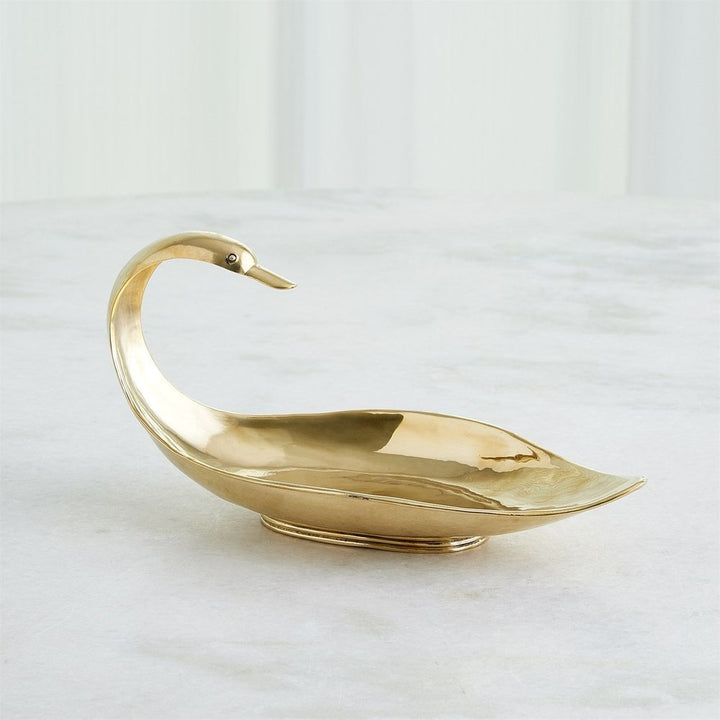 Duck Bowl-Polished Brass-Sm