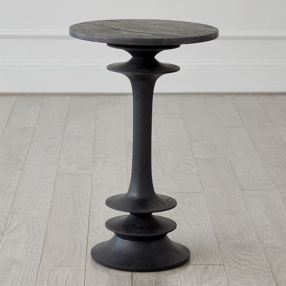 Side Tables Oasis Side Table-Black-Lg