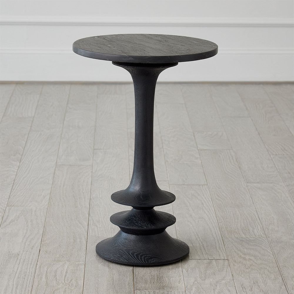 Side Tables Oasis Side Table-Black-Med