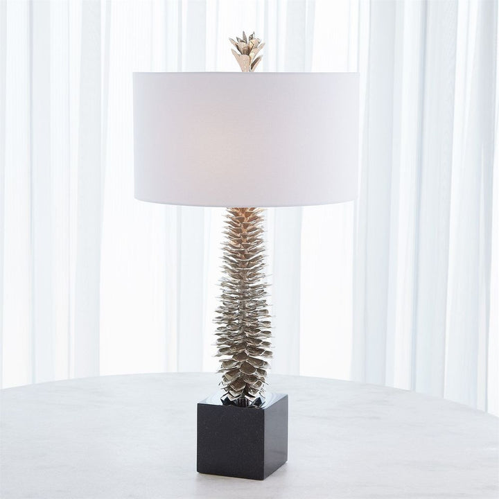Table Lamps Pinecone Table Lamp-Nickel
