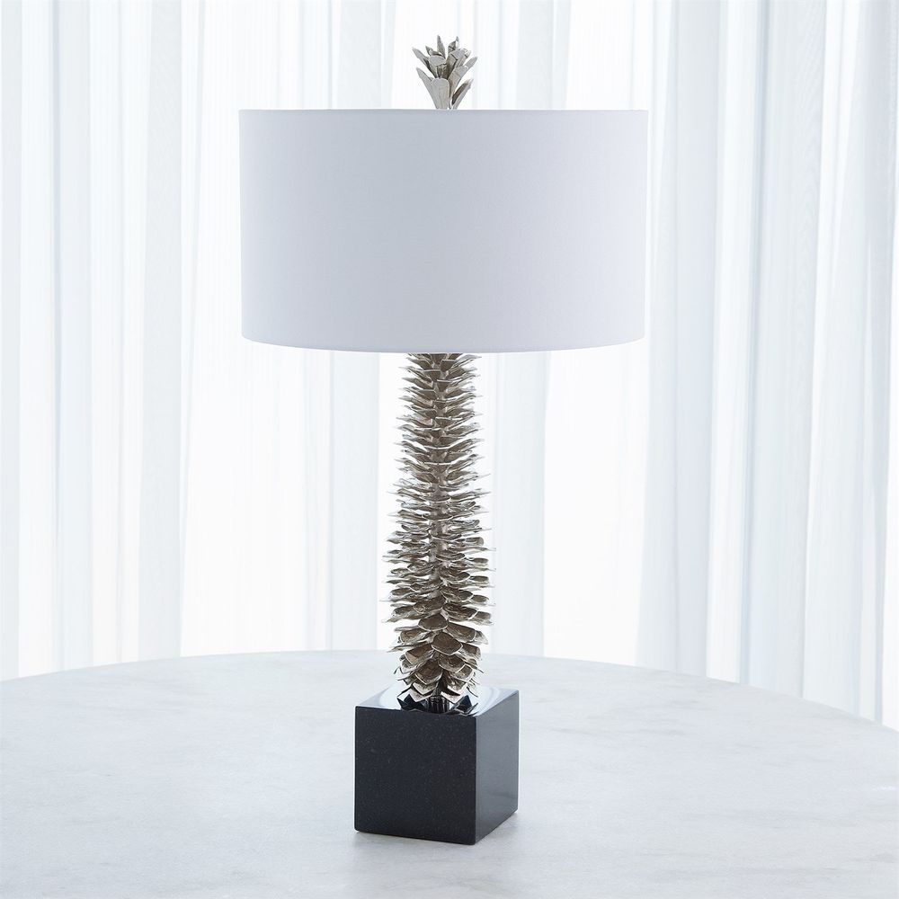 Table Lamps Pinecone Table Lamp-Nickel