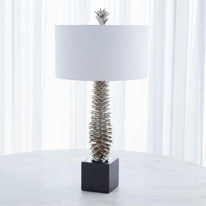 Table Lamps Pinecone Table Lamp-Nickel