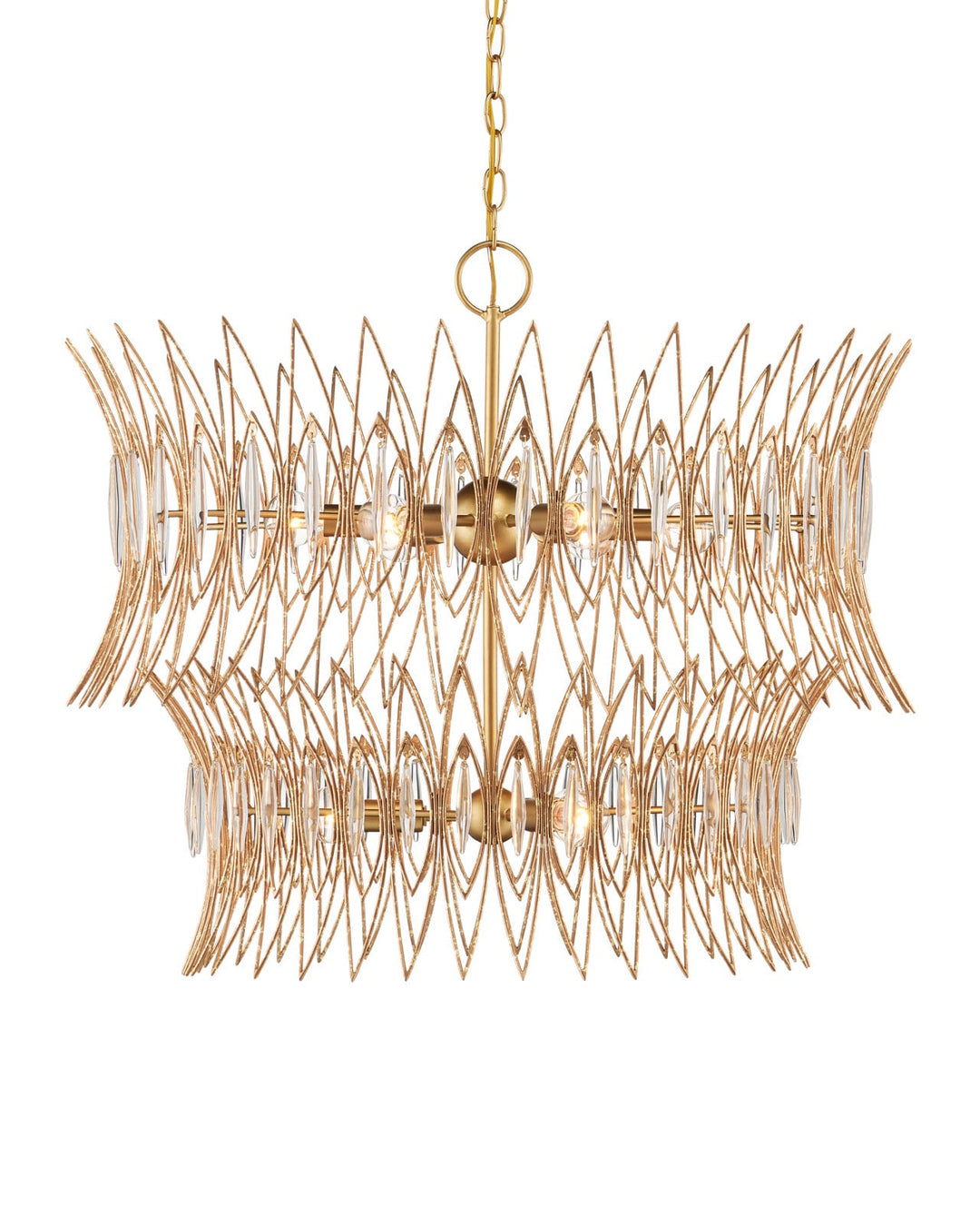 Chandeliers Marquise Medium Gold Chandelier
