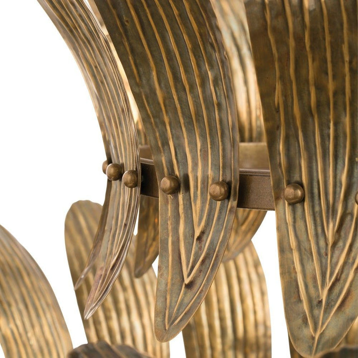 Chandeliers Knell Two Tier Chandelier - Gold