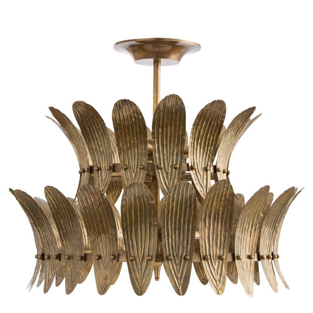 Chandeliers Knell Two Tier Chandelier - Gold