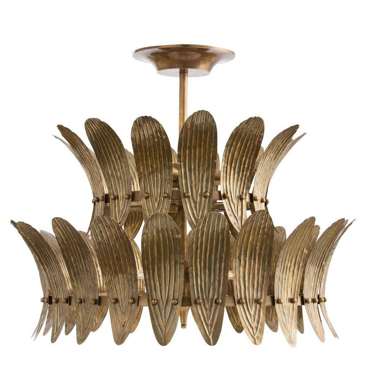 Chandeliers Knell Two Tier Chandelier - Gold