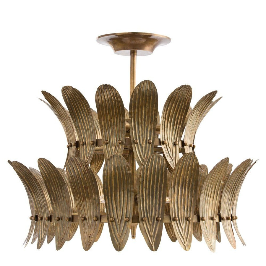 Chandeliers Knell Two Tier Chandelier - Gold
