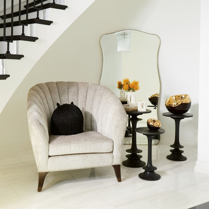 Side Tables Oasis Side Table-Black-Med