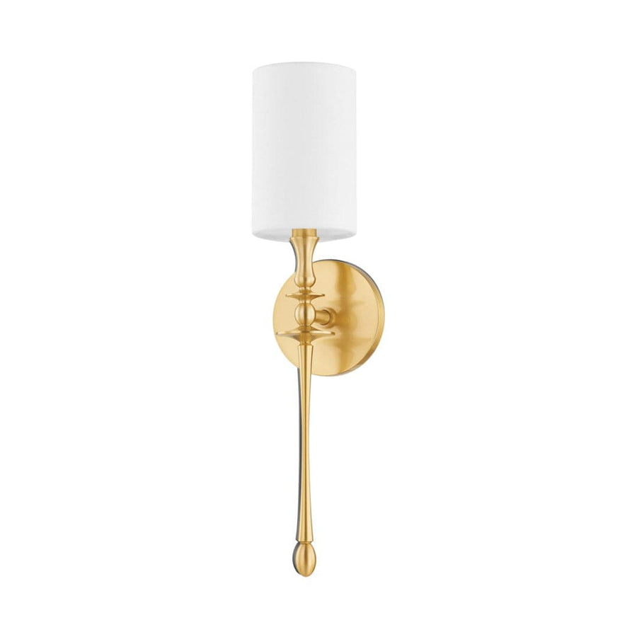 Guilford Wall Sconce-Hudson Valley-HVL-3720-AGB-Wall LightingAged Brass-1-France and Son
