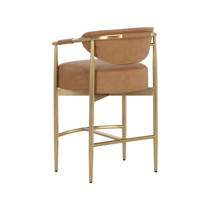 Bar & Counter Stools Heloise Counter Stool - Milliken Cognac