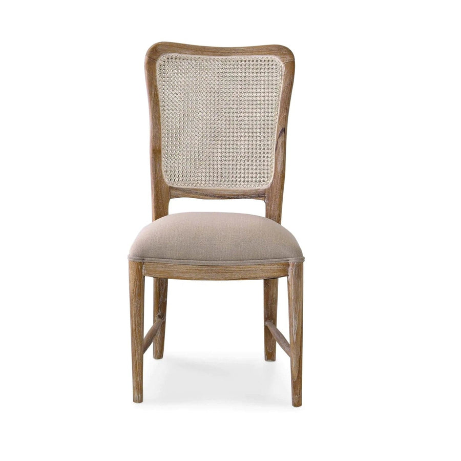 Laurna Teak Dining Chair-Bramble-BRAM-85047TWWSF200RWWS-Dining Chairs-3-France and Son