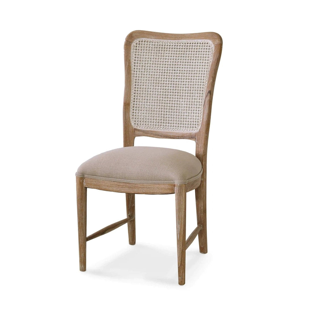 Laurna Teak Dining Chair-Bramble-BRAM-85047TWWSF200RWWS-Dining Chairs-1-France and Son